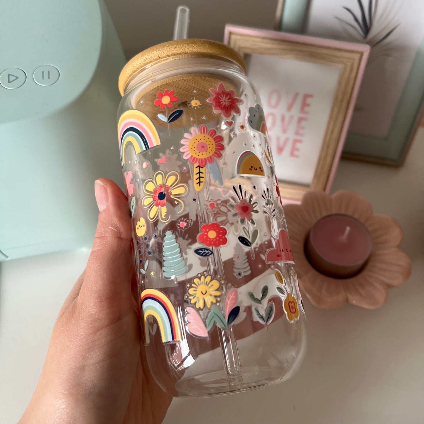 Happy Days drinkglas (imperfectie)