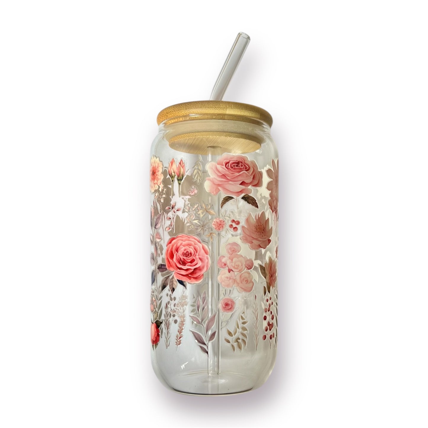 Vintage Rose drinkglas