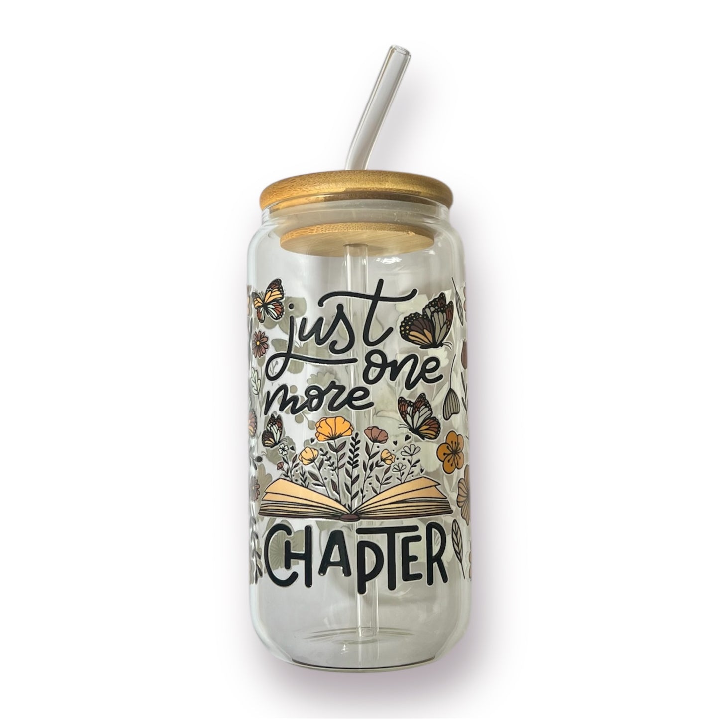 Just One More Chapter drinkglas