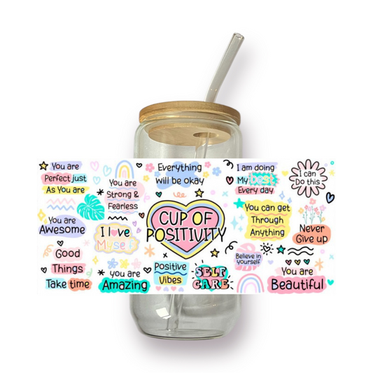 Cup Of Positivity drinkglas