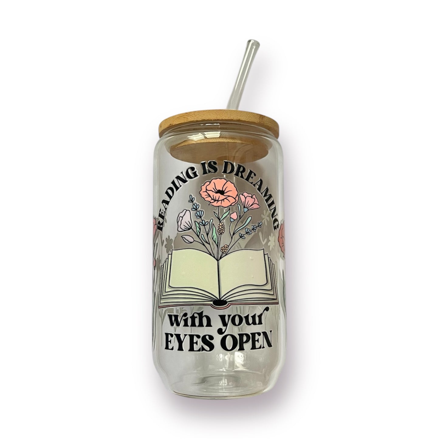 Reading Is Dreaming drinkglas