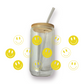 Smiley drinkglas (3 varianten)