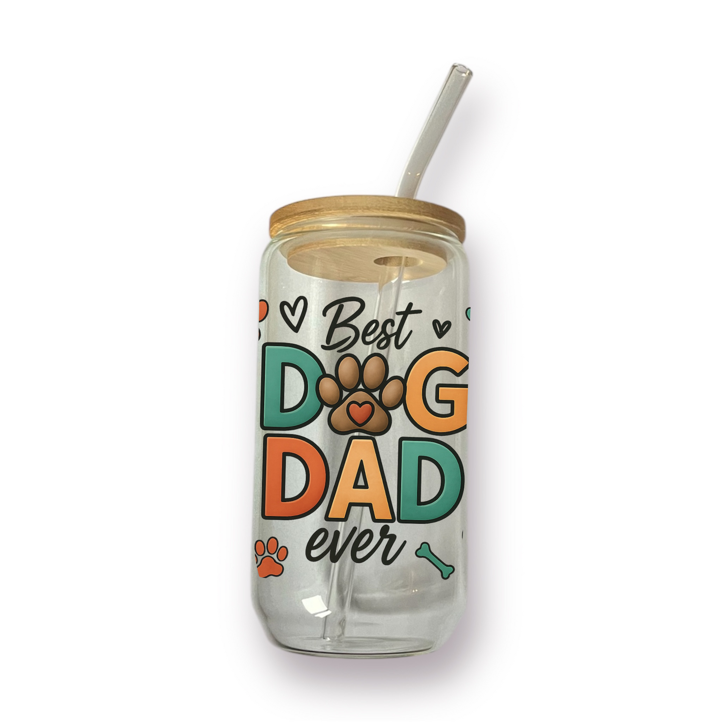 Dog Dad drinkglas