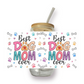 Dog Mom Pink drinkglas