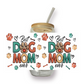 Dog Mom Red drinkglas