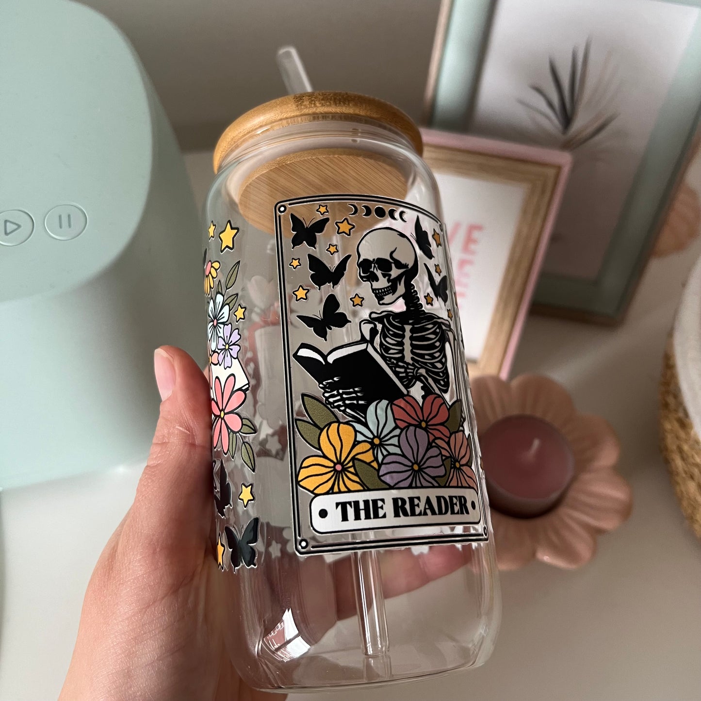 The Reader drinkglas (imperfectie)