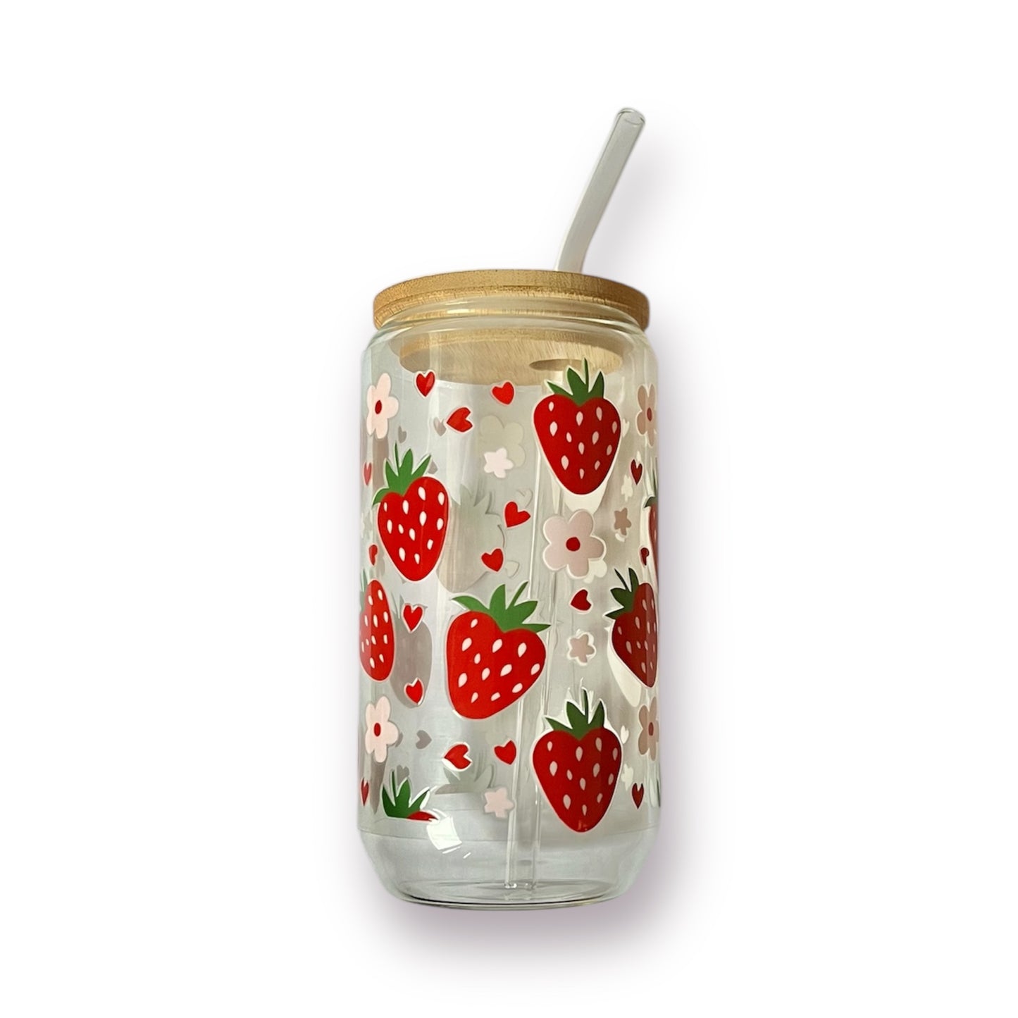 Cute Strawberry drinkglas