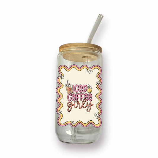 Iced Coffee Girly drinkglas